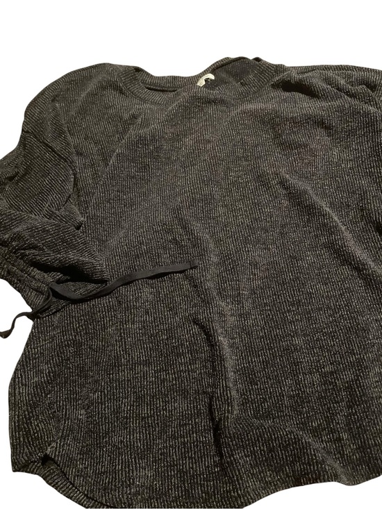 Max Studio Sweaters - Max Studio Charcoal Ribbed Crewneck Sweater ladies new never worn size large